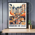 Affiche Braderie de Lille | Impression Lille, France